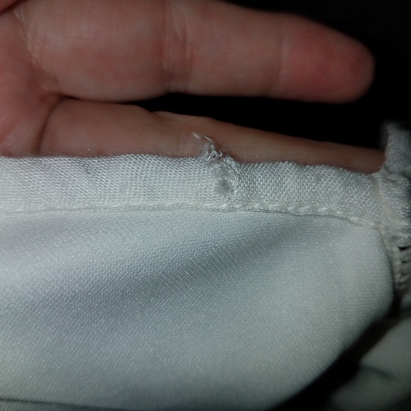 Dex Boho Summer Dress Sz M Off White Beautiful - Picture 6 of 8